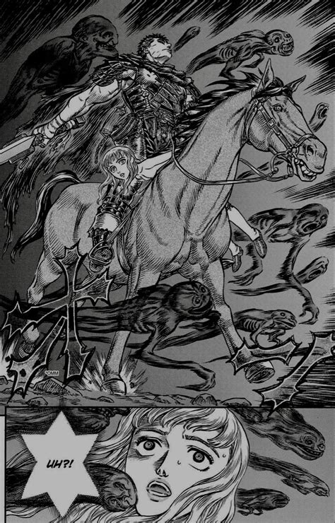 farnese berserk|berserk farnese horse scene.